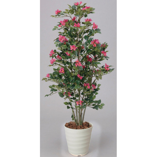 光触媒 人工観葉植物 ブーゲンビリア 1.25 (高さ125cm)