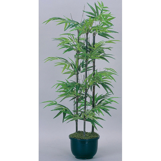 光触媒 人工観葉植物 黒竹 1.0(幹:天然黒竹) (高さ100cm)