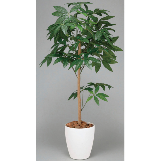 光触媒 人工観葉植物 パキラトピアリー 1.5 (高さ150cm)
