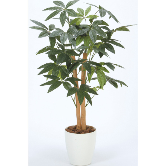 光触媒 人工観葉植物 造花 パキラ 90 (高さ90cm)