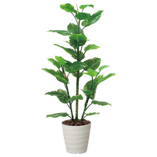 光触媒 人工観葉植物 造花 フレッシュポトス1.5 (高さ150cm)