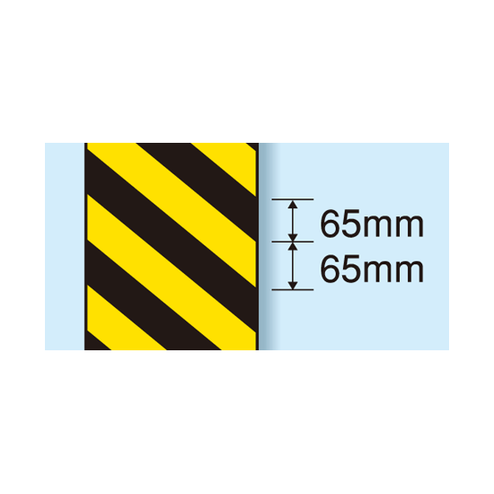 ■65mm幅のストライプ