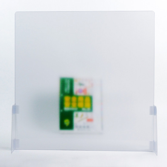 ■すりガラス調 設置イメージ(寸法はH550×W550タイプ)