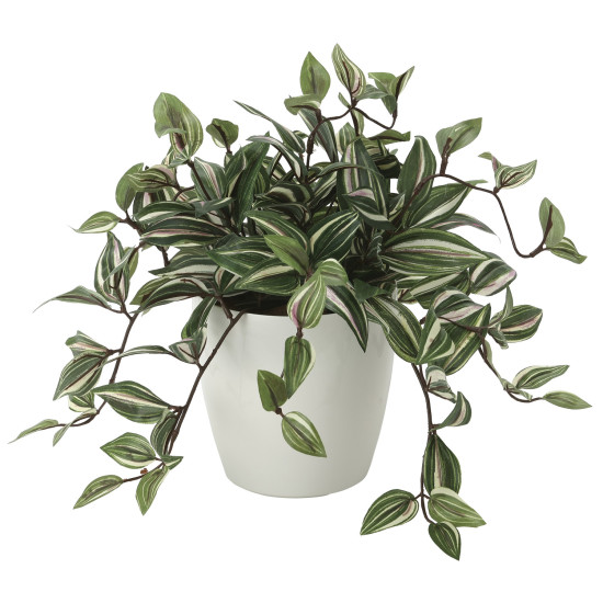 光触媒 人工観葉植物 造花 トラディスカンティア (高さ32cm)