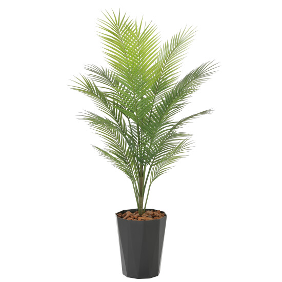 光触媒 人工観葉植物 造花 パームツリー1.3(ポリ製) (高さ130cm)