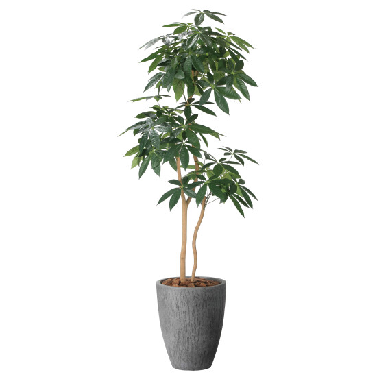 光触媒 人工観葉植物 造花 ナチュラルパキラ1.8 (高さ180cm)