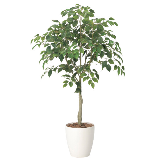 光触媒 人工観葉植物 造花 フィカスツリー1.35 (高さ135cm)