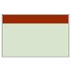 配管識別シート（大） 帯色：暗い赤（マンセル値10R 3.5/7） (414-05)