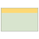 配管識別シート（大） 帯色：うすい黄（マンセル値10YR 8.5/8） (414-22)