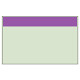 配管識別シート（中） 帯色：紫（マンセル値5P 5/10） (415-09)