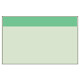 配管識別シート（小） 帯色：うすい緑（マンセル値10G 7/8） (416-15)