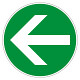 ユニピタ 矢印(OAフロア用) 緑 小 (835-211)