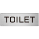 室名表示板 片面表示 TOILET (RS7-6)