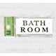 表示プレートH トイレ表示 アクリル 表示:BATH ROOM (バスルーム) (UP370-14)