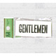 表示プレートH トイレ表示 アクリル 表示:GENTLEMEN (ジェントルマン) (UP370-3)