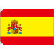 販促用国旗 スペイン サイズ:小 (23656)