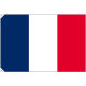 販促用国旗 フランス サイズ:大 (23675)
