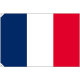 販促用国旗 フランス サイズ:大 (23675)