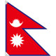 販促用国旗 ネパール サイズ:大 (23681)