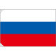 販促用国旗 ロシア サイズ:小 (23686)