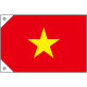 販促用国旗 ベトナム サイズ:ミニ (23709)