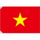 販促用国旗 ベトナム サイズ:小 (23710)