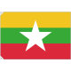 販促用国旗 ミャンマー サイズ:大 (23717)