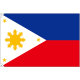 販促用国旗 フィリピン サイズ:大 (23720)