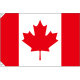 販促用国旗 カナダ サイズ:小 (23728)