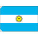 販促用国旗 アルゼンチン サイズ:小 (23734)