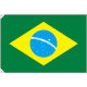 販促用国旗 ブラジル サイズ:大 (23738)
