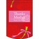 変形タペストリー Thanks Mother レッド (61073)