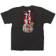 黒Tシャツ うまい肴とうまい酒 サイズ:S (64064)