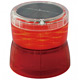 ソーラーLED回転灯 ニコソーラー 105Φ 赤 電池:バッテリー 規格:2点留 (VM10S-BR)