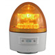 電池式LED回転灯 ニコカプセル Φ118 黄 点灯方式:手動 (VL11B-003AY)