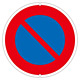 道路標識 600mm丸 表示:駐車禁止(133190)