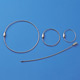 金具 ワイヤーリング ネジ式 10個1組 サイズ:線径1.5mmφ×長さ160mm (137260)