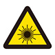 PL警告表示 (簡易タイプ) ステッカー 10枚1組 レーザー光線 サイズ:中 (202008)