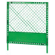 プラスチックフェンス 本体のみ カラー:緑 (383-35A)