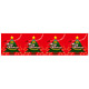 ロール幕 (3827) Merry Christmas H600×W10200mm