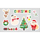 【2024年商品】ウィンドウステッカーポップクリスマス (No.043753)