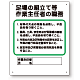 作業主任者職務板 足場の組立等 (356-04C)