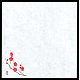 4寸御所の花 耐油天紙(100枚入) 梅(W65815)