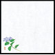 4寸御所の花 耐油天紙(100枚入) 紫陽花(W65819)