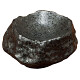 岩石 一品皿 黒(W79410)