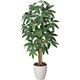 光触媒 人工観葉植物 造花 パキラ 1.0 (高さ100cm)